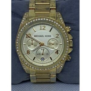 Michael Kors MK5166 Women's Watch Stainless Steel Gold Analog 39mm Quartz B783